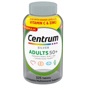 Centrum Silver Multivitamínico para adultos mayores de 50 años, 325 comprimidos